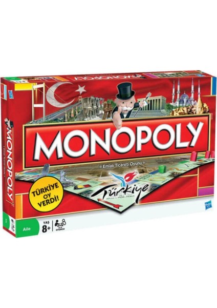 Türkiye Kutu Oyunu 7 Yaş ve Üstü Eğitici İçerik ile Strateji Geliştirici