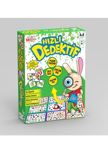 Dedektif Hızlı Dedektif Akıl ve Zeka Oyunu