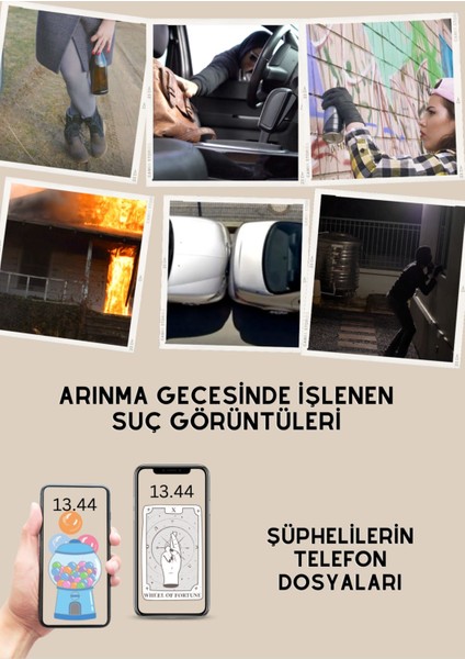 Arınma Gecesi Davası, Cinayet Çözme ve Katili Bulma Oyunu, Suçluyu Bulma- Dedektif Oyunu indirimleri