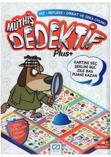 Müthiş Dedektif Eğitici ve Öğretici Kutu Oyunu