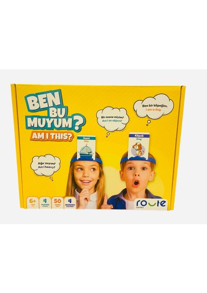 Ben Bumuyum ? Aile Kutu Oyunu.