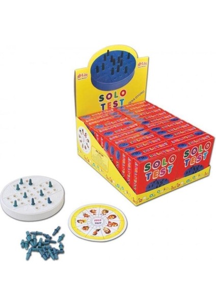 Solo Test Kutu Oyunu 24 Adet