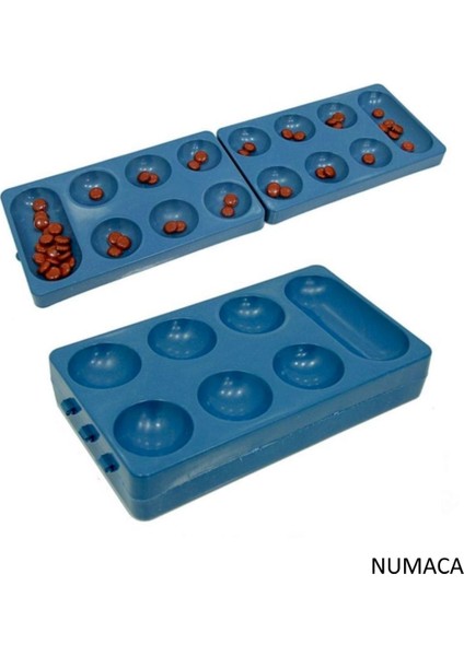 Mangala Strateji Oyunu - Türk Zeka ve Strateji Oyunu - Plastik Mangala - Eğlenceli Oyun modelleri