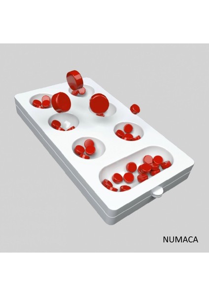 Mangala Strateji Oyunu - Türk Zeka ve Strateji Oyunu - Plastik Mangala - Eğlenceli Oyun fırsatları