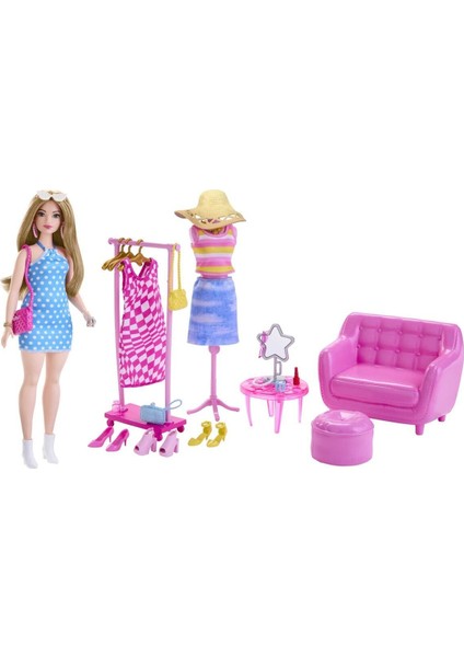 'nin Kıyafet ve Aksesuar Askısı Oyun Seti HPL78