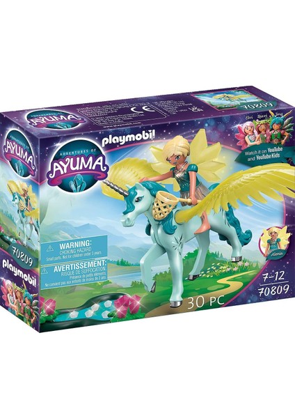 Shsm 70809 Ayuma’nın Maceraları Kristal Peri ve Tek Boynuzlu At, Masal Oyuncağı, Eğlenceli Ya