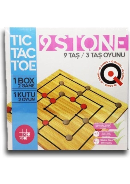 9 Taş/3 Taş Oyunu
