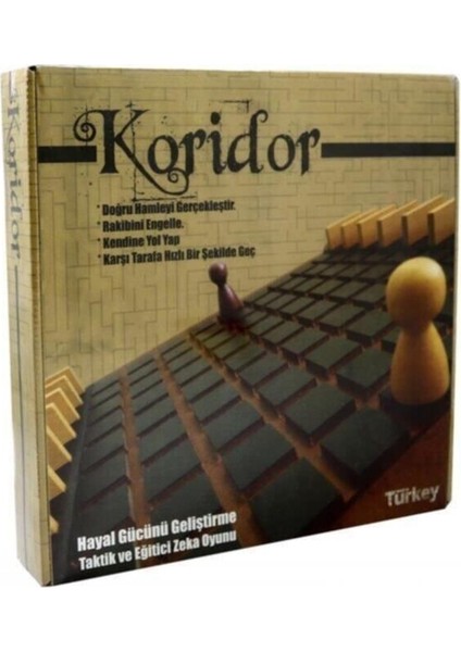 Koridor Akıl ve Zeka Oyunu - Koridor Oyunu - Kooridor Strateji modelleri