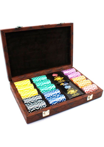 300'LÜK Poker Çipi Deri Çanta 1086155