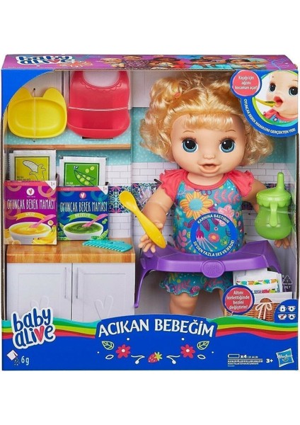 Hediye Oyuncak Hediye Oyuncak Hediye Oyuncak Baby Alive Acıkan Bebeğim