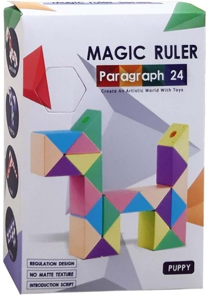 Sihirli Bloklar Magic Ruler LZ001