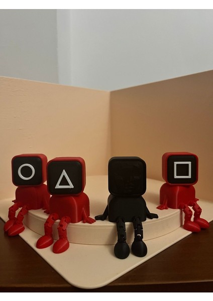 Squid Game Figür 4 Lü Set fiyatları