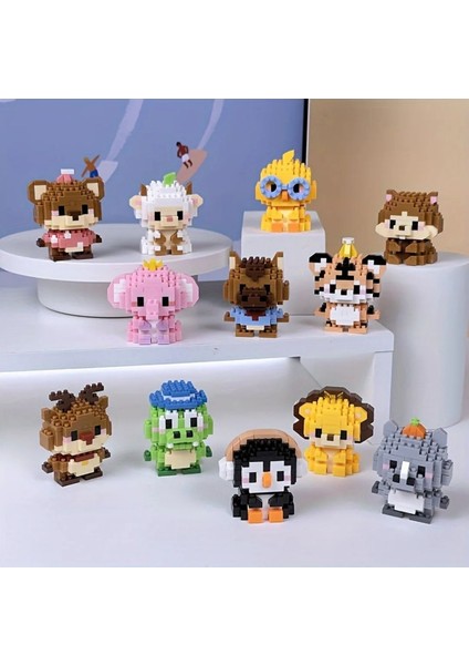 Bricks Sevimli Hayvanlar Mini Blok Yapı Taşı Figür (Rastgele 1 Model Gönderilir) fırsatları