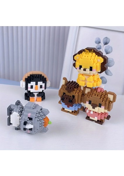 Bricks Sevimli Hayvanlar Mini Blok Yapı Taşı Figür (Rastgele 1 Model Gönderilir) indirimleri