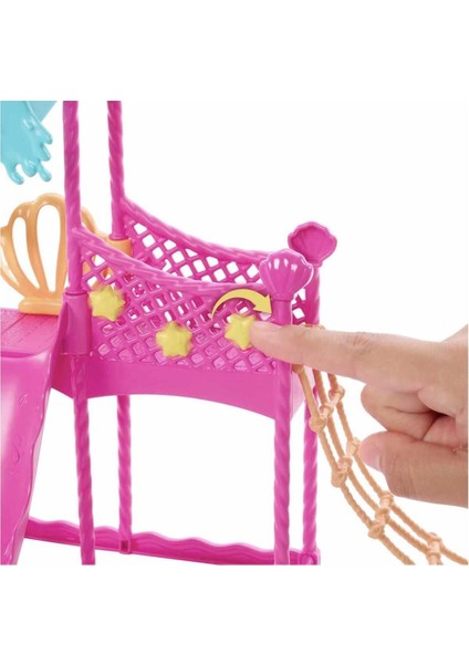 Skipper Su Parkı Eğlencesi Oyun Seti Pembe Yıldız Desenli 1 Bebek ve Tam Aksesuar Seti fırsatları