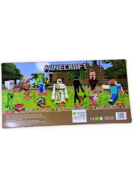 Endermanlı 21 Parça Figür Seti, Tek Kişilik Oyun ve Koleksiyon İçin Özel Tasarım fiyatları