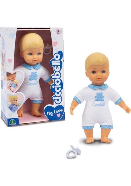 Yumuş Bebek 24 cm Beyaz Tulum