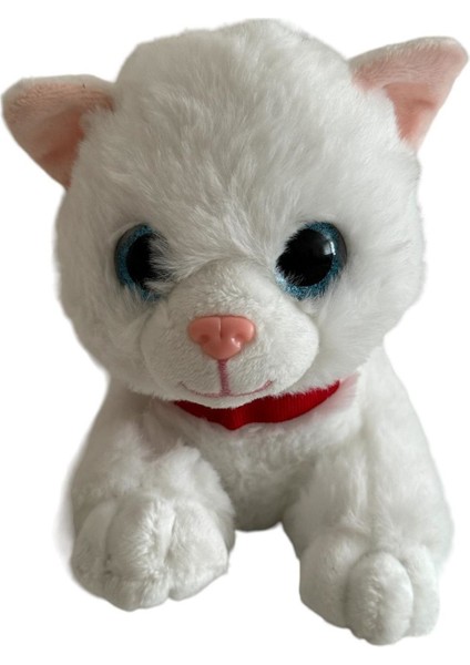 Sesli Yatan Miyavlayan 25 cm Peluş Kedi Oyuncak modelleri