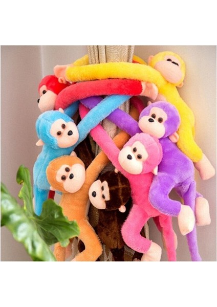 Elleri Yapışabilen Sevimli Peluş Maymun Oyuncak - 70 cm fırsatları