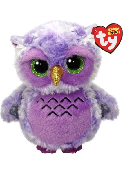 Owlivia Baykuşçiçeği Mor Baykuş Peluş 15 cm