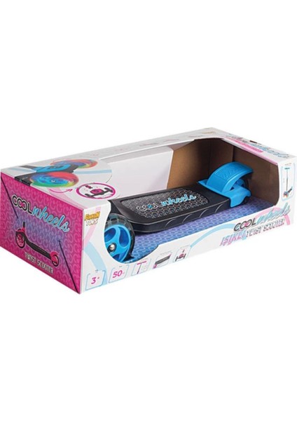 Cool Wheels 3 Tekerlekli LED Işıklı Scooter 3-12 Yaş İçin Ayarlanabilir Yükseklik fiyatları