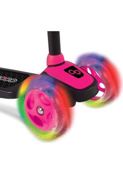 Cool Wheels 3 Tekerlekli LED Işıklı Scooter 3-12 Yaş İçin Ayarlanabilir Yükseklik fırsatları