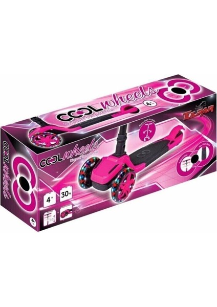 Tulpar Katlanabilir Çocuk Scooter 4 Tekerlekli LED Işıklı 3 - 12 Yaş İçin modelleri