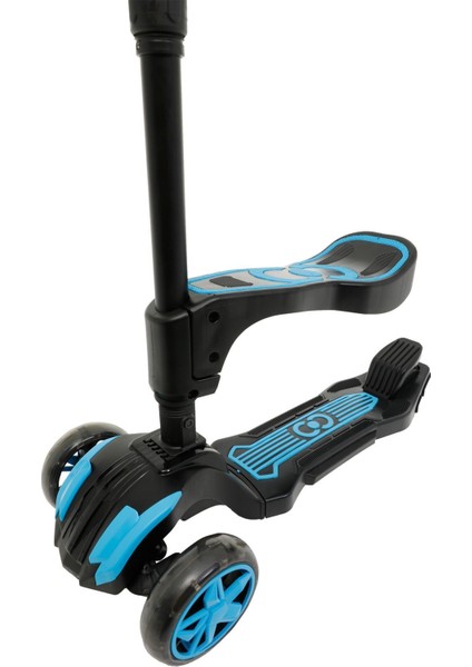 Cool Wheels LED Işıklı Frenli Oturaklı Ayarlanabilir Boy Combo Scooter modelleri
