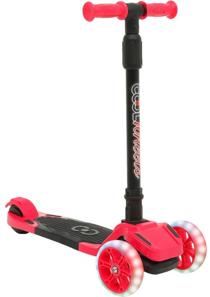 Tulpar Işıklı Katlanır Scooter Pembe FR59342 indirimleri