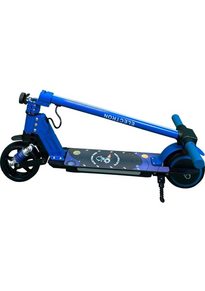 S5 Elektrikli Çocuk Scooter - 130W, LED Işıklı, Amortisörlü (Dizlik ve Dirseklik Hediyeli) fırsatları