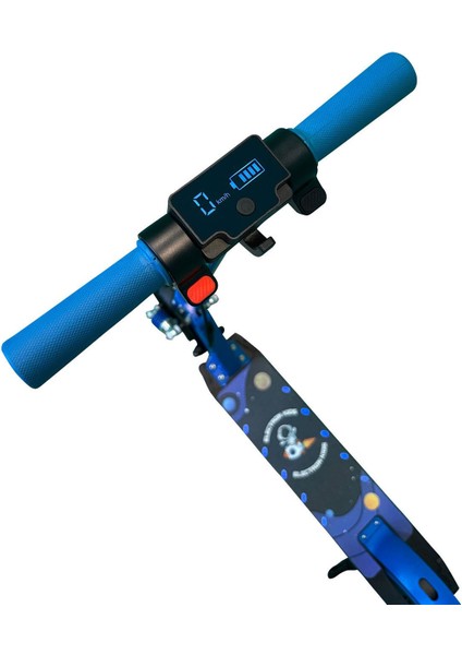 S5 Elektrikli Çocuk Scooter - 130W, LED Işıklı, Amortisörlü (Dizlik ve Dirseklik Hediyeli) indirimleri