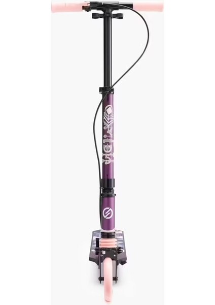 Çocuk Scooter - Süspansiyon ve Gidonda Fren - Mor - Mıd5 fiyatları