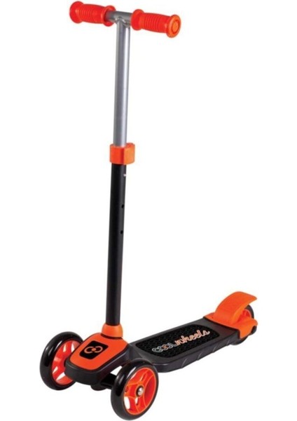 Turuncu Cool Wheels Twist LED Işıklı 3 Tekerlekli Yükseklik Ayarlı Scooter 3 - 12 Yaş