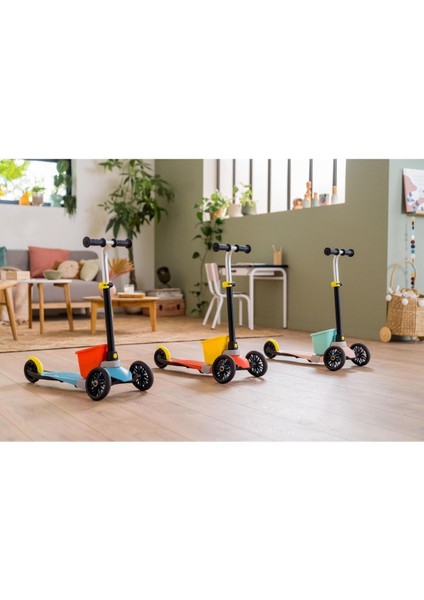 20 kg Oxelo Çocuk Scooter Iskeleti - B1 Siyah modelleri