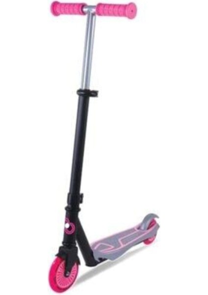 5+ Işıklı Pembe Scooter 2 Tekerlekli Eğlenceli ve Güvenli Kullanım 3 - 12 Yaş