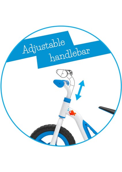 Charlie - Denge Bisikleti (10 Inç) - Mavi indirimleri