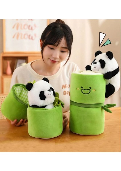 Peluş Çantalı Bambu Panda fırsatları