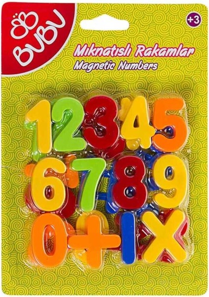 Bu-Bu Mıknatıslı Rakamlar 26 Parça BUBU00083