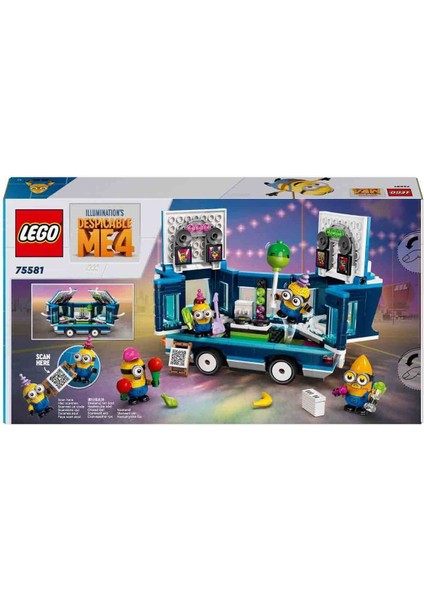 Despicable Me 4 Minyonların Müzikli Parti Otobüsü 75581 - 7 Yaş ve Üzeri Çocuklar Için fırsatları