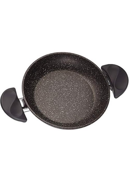 Vilma 20 cm Dövme Yumurta Sahanı, Siyah