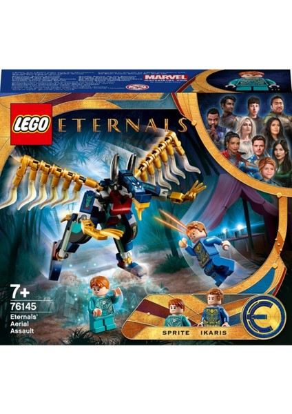 ® Marvel Eternals Hava Saldırısı Çocuklar Için Süper Kahraman Marvel Oyuncak Seti (133 Parça) fırsatları