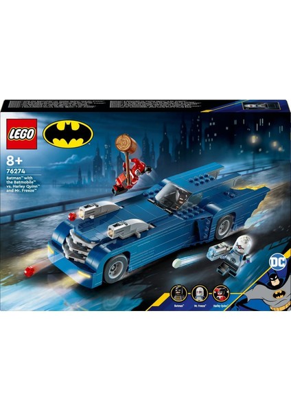 ® Dc Batman™: Batmobile™ ile Batman™, Harley Quinn™ ve Mr. Freeze™’e Karşı 76274 modelleri