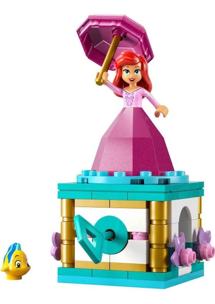 Disney Princess Dönen Ariel 43259 - 5 Yaş ve Üzeri Prenses Seven Çocuklar Için Mini Bebek fiyatları
