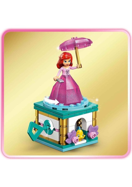 Disney Princess Dönen Ariel 43259 - 5 Yaş ve Üzeri Prenses Seven Çocuklar Için Mini Bebek indirimleri