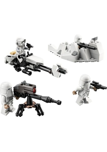 ® Star Wars™ Snowtrooper™ Savaş Paketi 75320 - 6 Yaş ve Üzeri Için Yapım Seti (105 Parça) modelleri