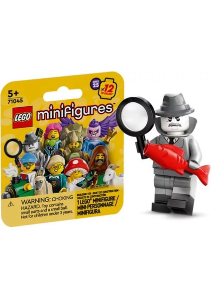 Minifigür 71045 Seri 25 - 1 - Film Noir Detective