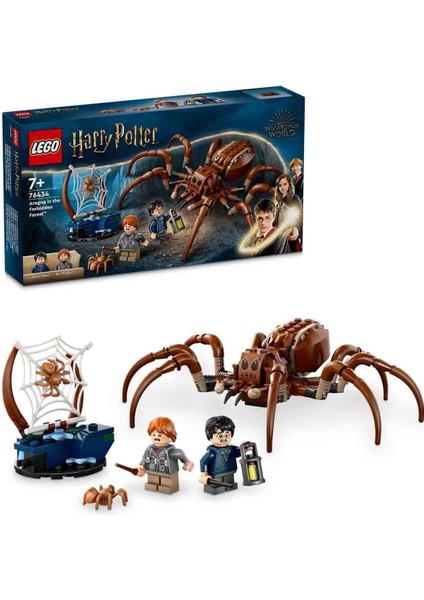 Ynsx Harry Potter™ Aragog Yasak Ormanda 76434 – 7 Yaş ve Üzeri Için Yapım Seti (195 Parça