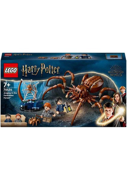 Ynsx Harry Potter™ Aragog Yasak Ormanda 76434 – 7 Yaş ve Üzeri Için Yapım Seti (195 Parça modelleri