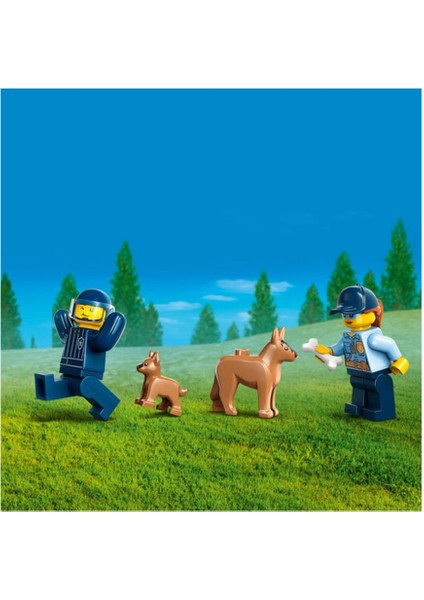 City Mobil Polis Köpeği Eğitimi 60369-5 Yaş ve Üzeri Çocuklar Için Oyuncak Yapım Seti (197 Parça) indirimleri