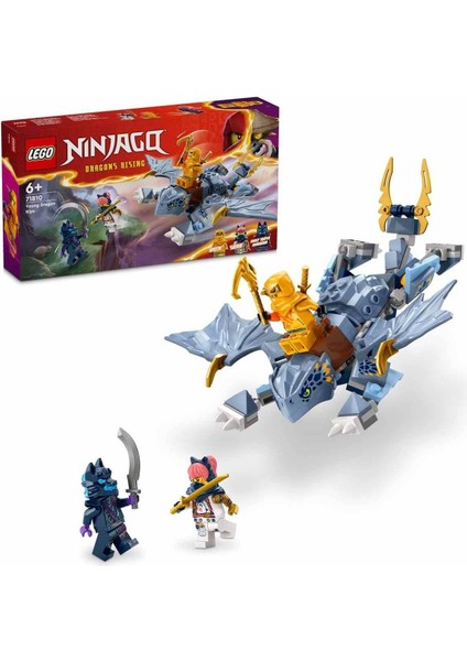 Nınjago Genç Ejderha Riyu 71810 - 6 Yaş ve Üzeri Çocuklar Için 3 Ninja Minifigürü Içer